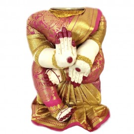 Ammvari Idol Pink and Gold Border (10 Inches)